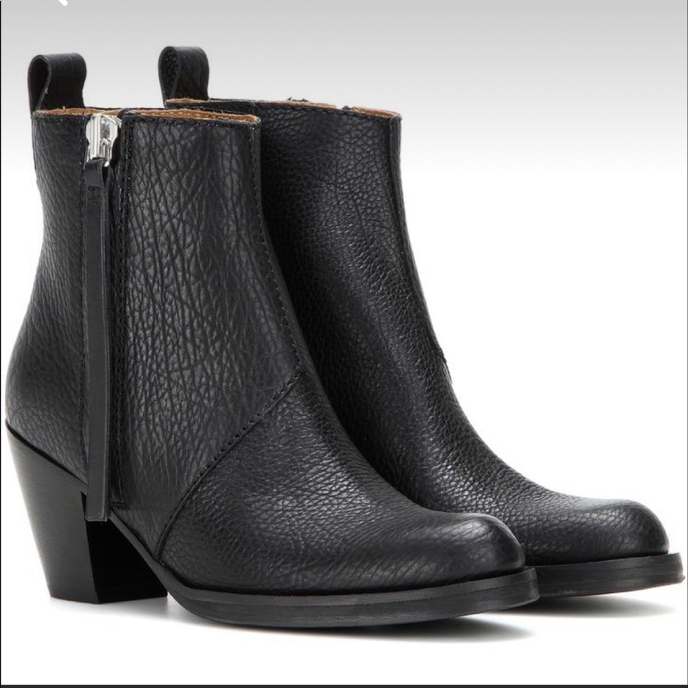 Acne Studio Pistol booties black
